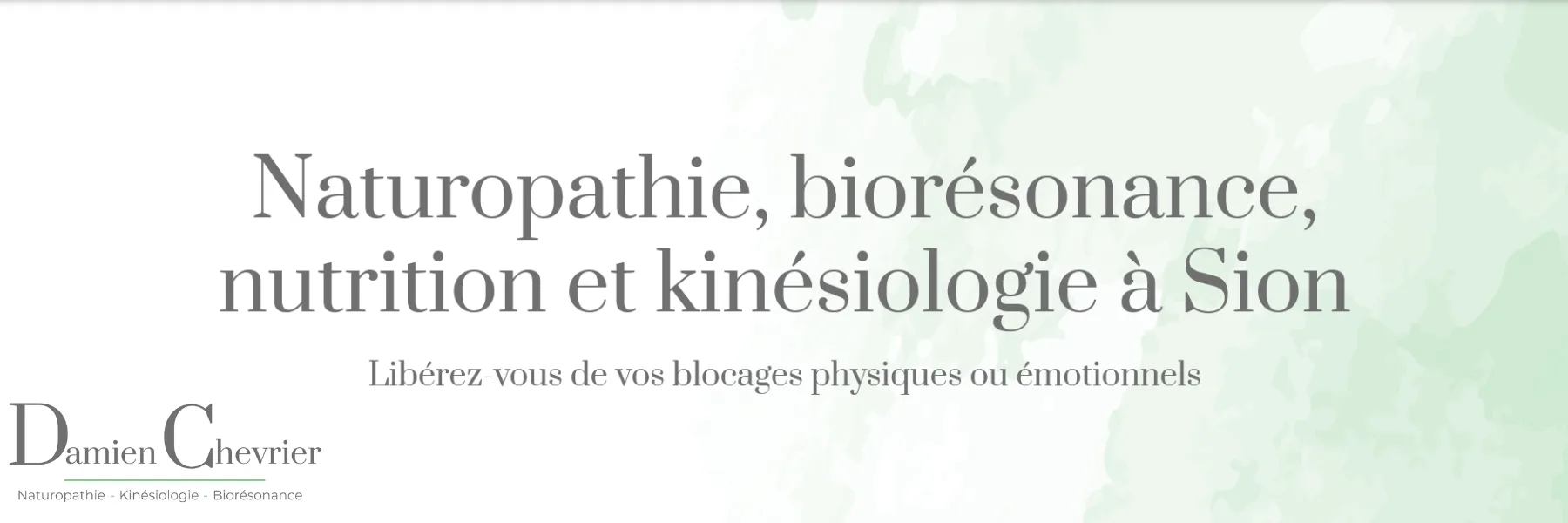 Cabinet de naturopathie - Damien Chevrier