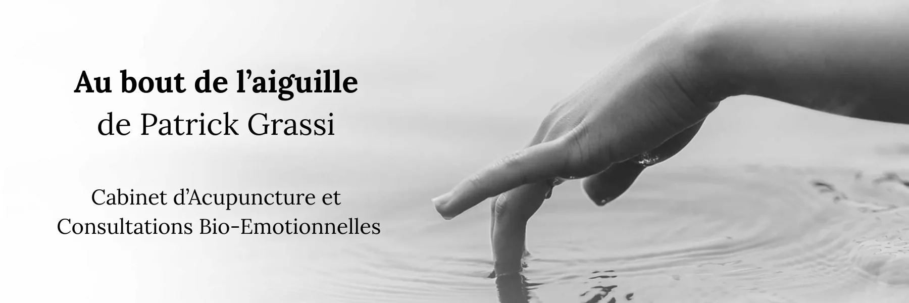 Au bout de l’aiguille de Patrick Grassi