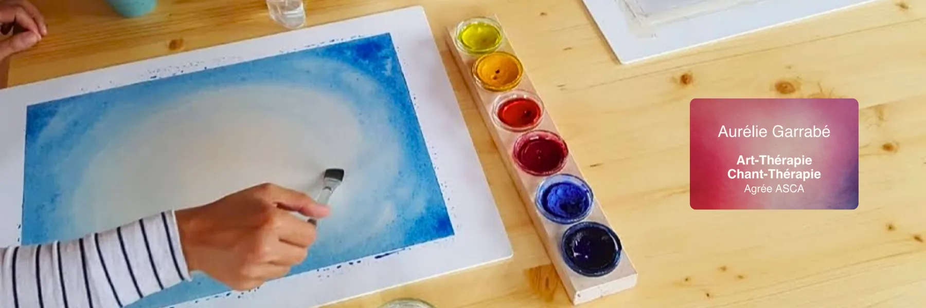 Aurélie Garrabé Atelier "L'inspiration" - Art-thérapie