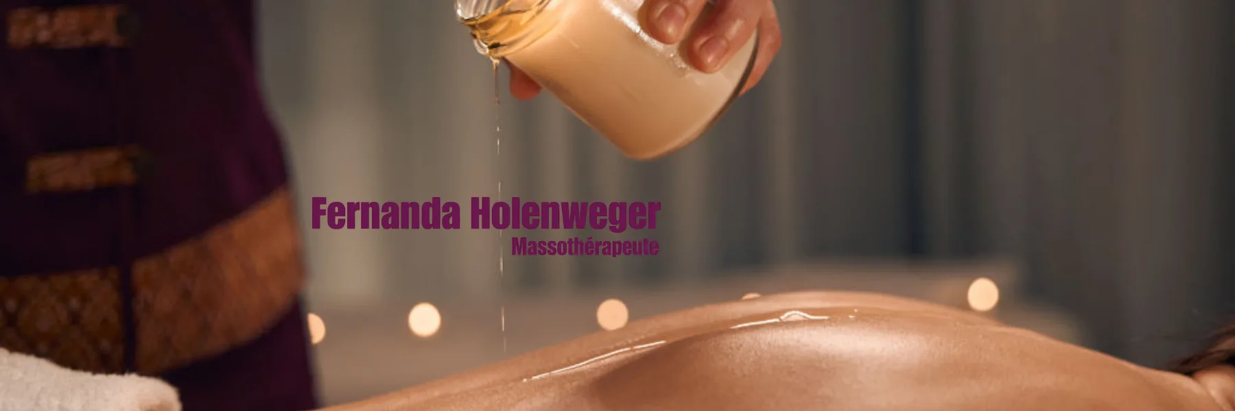 Fernanda Holenweger Massothérapeute