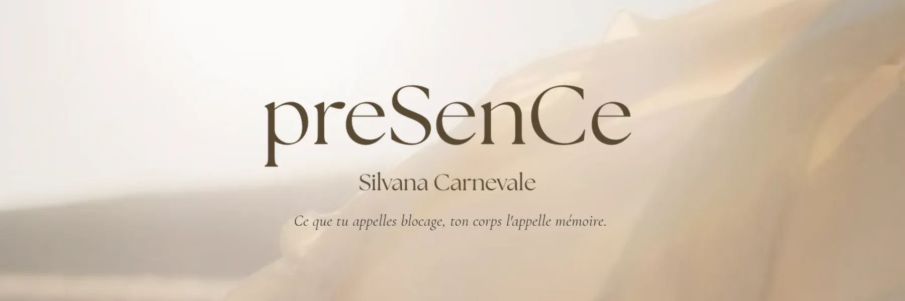 preSenCe | Silvana Carnevale