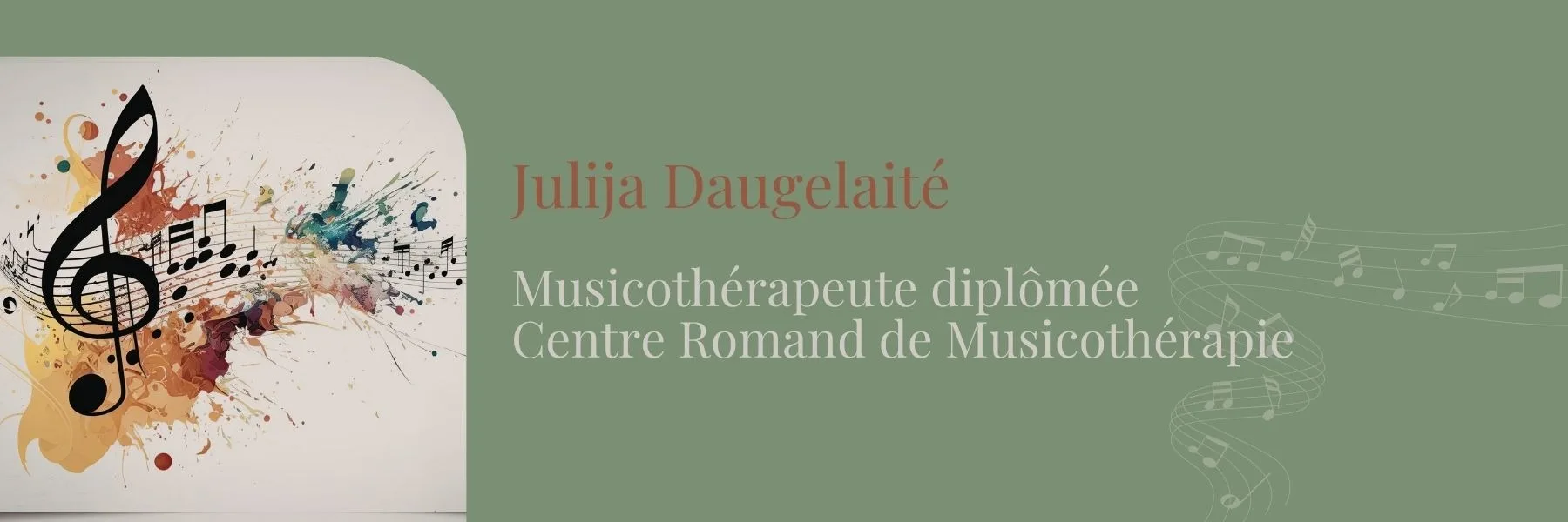 Musicothérapie Genève – Julija Daugelaité