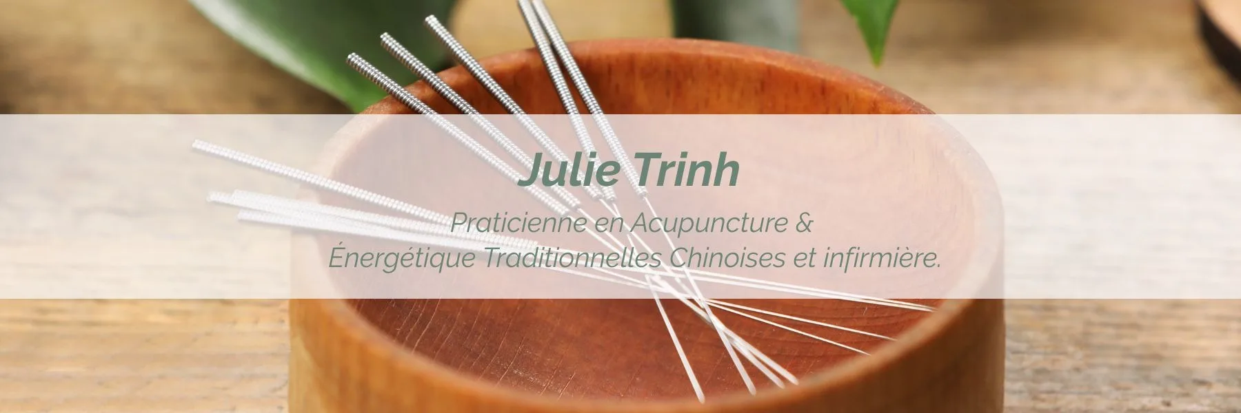 Cabinet AcuCare - Julie Trinh