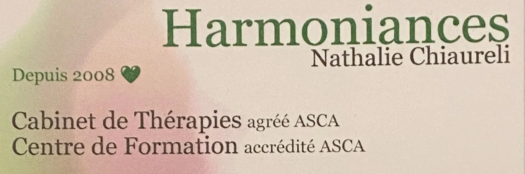 Harmoniances - Nathalie Chiaureli